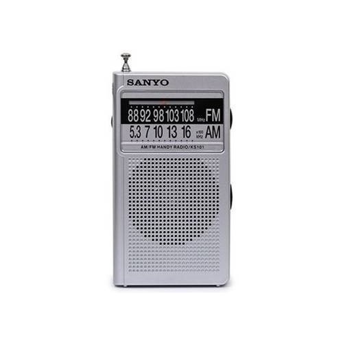 RADIO SANYO KS101 PLATA